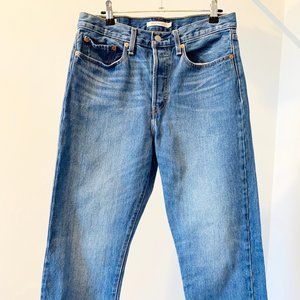 Levi's High Waisted Wedgie Straight Jean